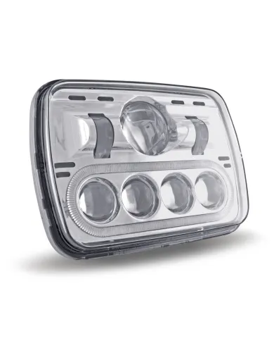 TXTLED-H4 - 5" x 7" Square LED Headlight (895 Lumens)