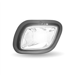 TXTLED-H42 - Freightliner Cascadia LED Fog/Driving Light - 3000 Lumens (6 Diodes) - Chrome - Passenger