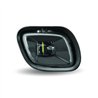 TXTLED-H43 - Freightliner Cascadia LED Fog/Driving Light - 3000 Lumens (6 Diodes) - Driver (Black)