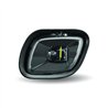 TXTLED-H44 - Freightliner Cascadia LED Fog/Driving Light - 3000 Lumens (6 Diodes) - Passenger (Black)