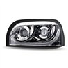 TXTLED-H49 - Freightliner Century LED Projector Headlight Assembly - Chrome (Driver Side)