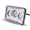 TXTLED-H7 - 4" x 6" LED Projector Headlight - High Beam