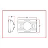 TXTLED-H7 - 4" x 6" LED Projector Headlight - High Beam