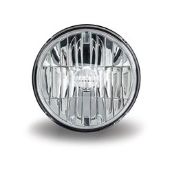 TXTLED-H77 - 7" Round LED Headlight Combo - 580 Lumens (4 Diodes) 