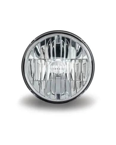 TXTLED-H77 - 7" Round LED Headlight Combo - 580 Lumens (4 Diodes) 