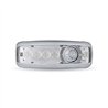 TXTLED-IK60 - MATTE BLACK INTERIOR LED DOME LIGHT WITH DUAL FUNCTION SIX COLORS
