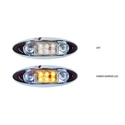 TXTLED-INF2CA - Small Infinity Clear Amber LED (6 Diodes)