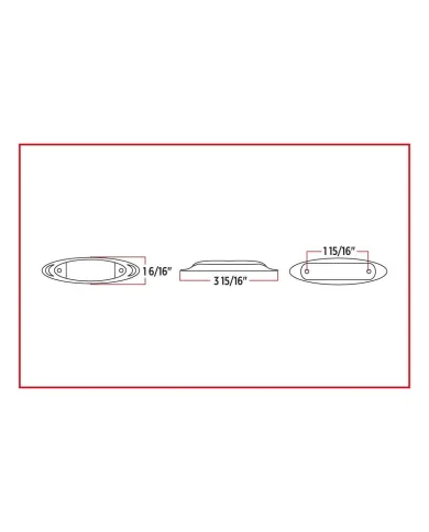 TXTLED-INF2R - Small Infinity Red LED (6 Diodes)
