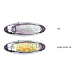 TXTLED-INFCA - Infinity Clear Amber LED (13 Diodes)