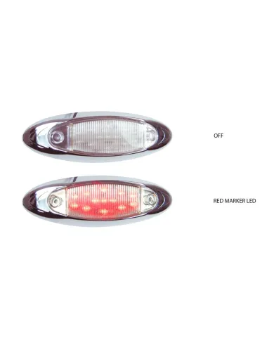 TXTLED-INFCR - Infinity Clear Red LED (13 Diodes)