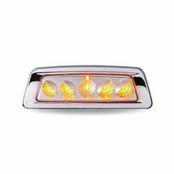 TXTLED-K100CA - KENWORTH T680/T700/T880 DRIVER FENDER MARKER LIGHT-AMBER LED 