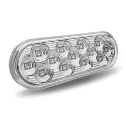 TXTLED-OBMW - Oval Mirror White Back-Up LED (13 Diodes)