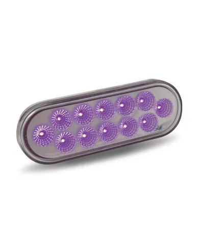 TXTLED-OXAP - Oval Dual Revolution Amber/Purple LED