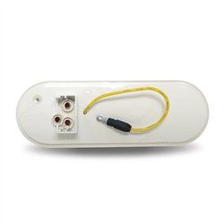 TXTLED-OXAP - Oval Dual Revolution Amber/Purple LED