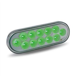 TXTLED-OXRG - Oval Dual Revolution Red/Green LED