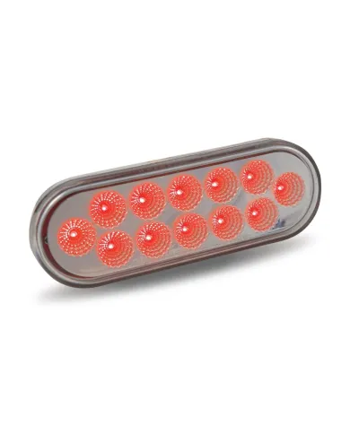 TXTLED-OXRG - Oval Dual Revolution Red/Green LED