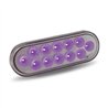 TXTLED-OXRP - Oval Dual Revolution Red/Purple LED