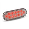 TXTLED-OXRP - Oval Dual Revolution Red/Purple LED