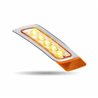 TXTLED-P400CA - PETERBILT 579/567/587 PASSENGER FENDER MARKER LIGHT- CLEAR AMBER LED 