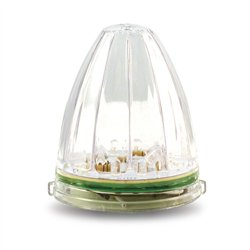 TXTLED-PCABC - Peterbilt Bullet Cab Clear Amber LED (19 Diodes)