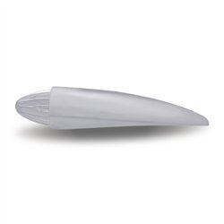 TXTLED-PCABC2 - Peterbilt Bullet Cab Clear Amber LED with Housing (19 Diodes)