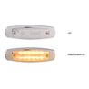TXTLED-PETCA - Peterbilt Clear Amber LED (12 Diodes)