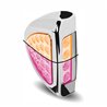 TXTLED-PSHXPINK - Peterbilt Side Headlight Triangle Dual Revolution Amber/Pink LED (24 Diodes)
