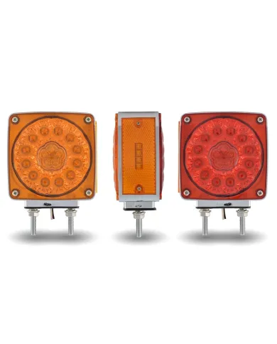 TXTLED-SDFL3 - Super Diode Double Face Double Post Square LED - Driver Side (38 Diodes)