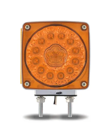 TXTLED-SDFL3A - Super Diode Double Face Double Post Square Amber LED - Driver Side (38 Diodes)