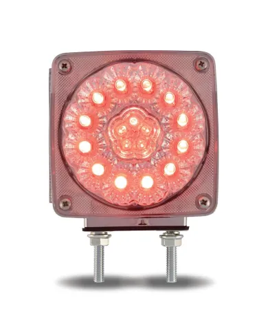TXTLED-SDFL3C - Super Diode Double Face Double Post Square Clear LED - Driver Side (38 Diodes)