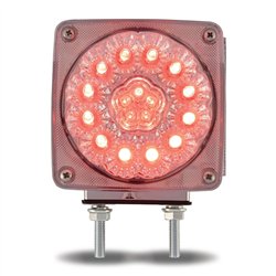 TXTLED-SDFR3C - Super Diode Double Face Double Post Square Clear LED - Passenger Side (38 Diodes)