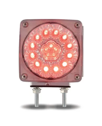 TXTLED-SDFR3C - Super Diode Double Face Double Post Square Clear LED - Passenger Side (38 Diodes)