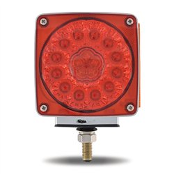 TXTLED-SDFR4 - Super Diode Double Face Single Post Square LED - Passenger Side (38 Diodes)