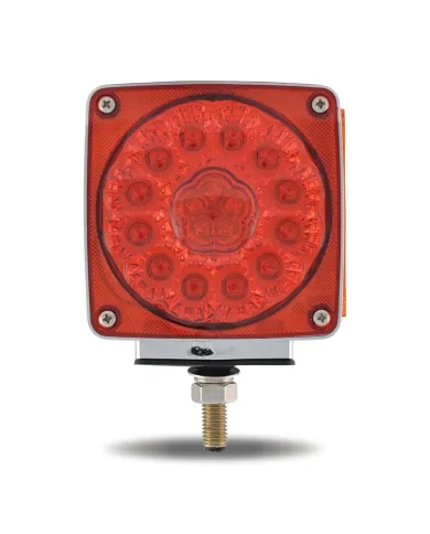 TXTLED-SDFR4 - Super Diode Double Face Single Post Square LED - Passenger Side (38 Diodes)