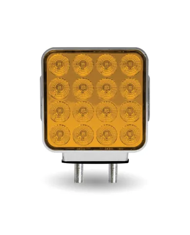 TXTLED-SDX - Double Face Double Post Square LED with Reflector (42 Diodes)