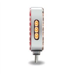 TXTLED-SDXP - Dual Revolution Double Face Double Post Square LED (Amber/Red/Purple) - (44 Diodes)