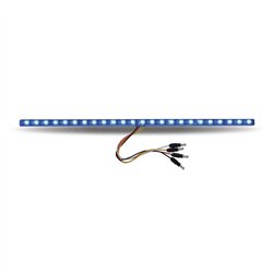 TXTLED-SXRB - 17" Dual Revolution Red/Blue LED Strip - Attaches with 3M Tape