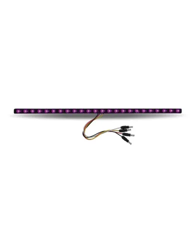 TXTLED-SXRP - 17" Dual Revolution Red/Purple LED Strip - Attaches with 3M Tape