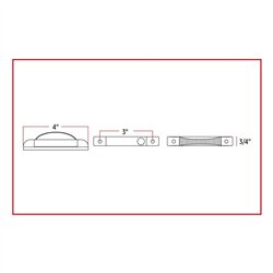 TXTLED-TLR - Thin Line Red LED (7 Diodes)