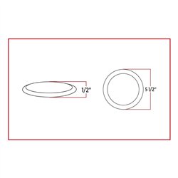 TXTLED-U12 - Small Ultra-Thin LED Ceiling Lamp with Touch Switch - 2 Function (50 Diodes)