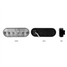 TXTLED-U17 - Oval Round High Power LED Worklamp with Bubble Lens & Reflector Cup (6 Diodes)