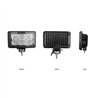TXTLED-U21 - 4" x 6" Rectangular Heavy Duty LED Work Light - Spot Beam - 600 Lumens (6 Diodes)