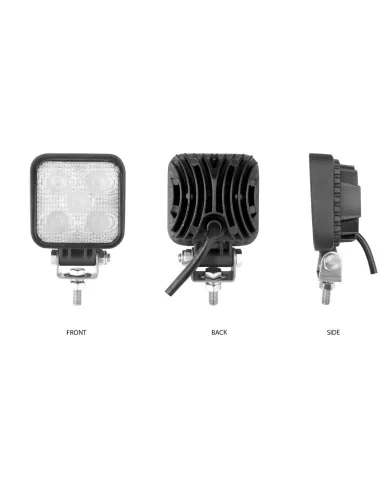 TXTLED-U33 - Mini Square LED Flood Worklight - 900 Lumens (5 Diodes)