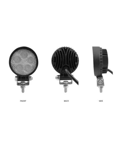 TXTLED-U34 - Mini Round LED Spot Worklight - 900 Lumens (5 Diodes)