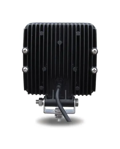 TXTLED-U5 - Universal White Square Work Light - Clear Lens - Black Housing (9 Diodes) - 900 Lumens