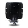 TXTLED-U5 - Universal White Square Work Light - Clear Lens - Black Housing (9 Diodes) - 900 Lumens