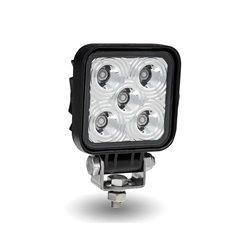 TXTLED-U89 - Stellar Mini Square High Powered Cree LED Worklight - Spot (5 Diodes) - 1200 Lumens