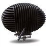 TXTLED-U9 - Universal White Cree Oval Work Light - Clear Lens - Black Housing (6 Diodes) - 5400 Lumens