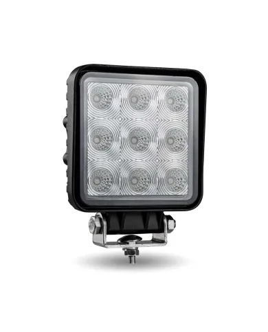 TXTLED-U94 - Stellar Universal Square High Powered LED Work Lamp (9 Diodes) - 1350 Lumens - Flood