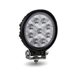 TXTLED-U95 - Stellar Universal Round High Powered LED Work Lamp (9 Diodes) - 1350 Lumens - Spot